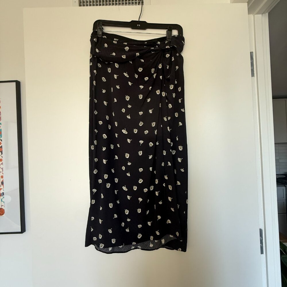 Never Worn - Rag & Bone Amber floral-print jacquard midi skirt